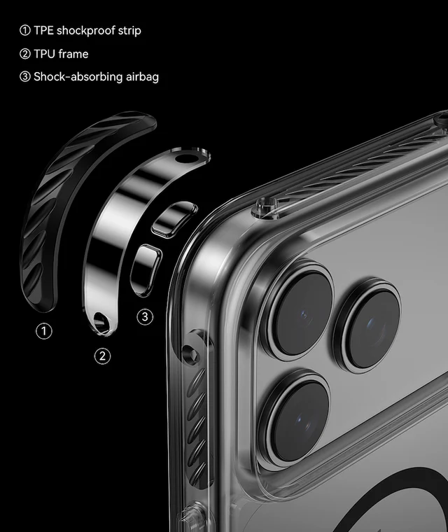 Devia Armour Series Magnetic Shockproof Case | iPhone 17 Series - Image 5