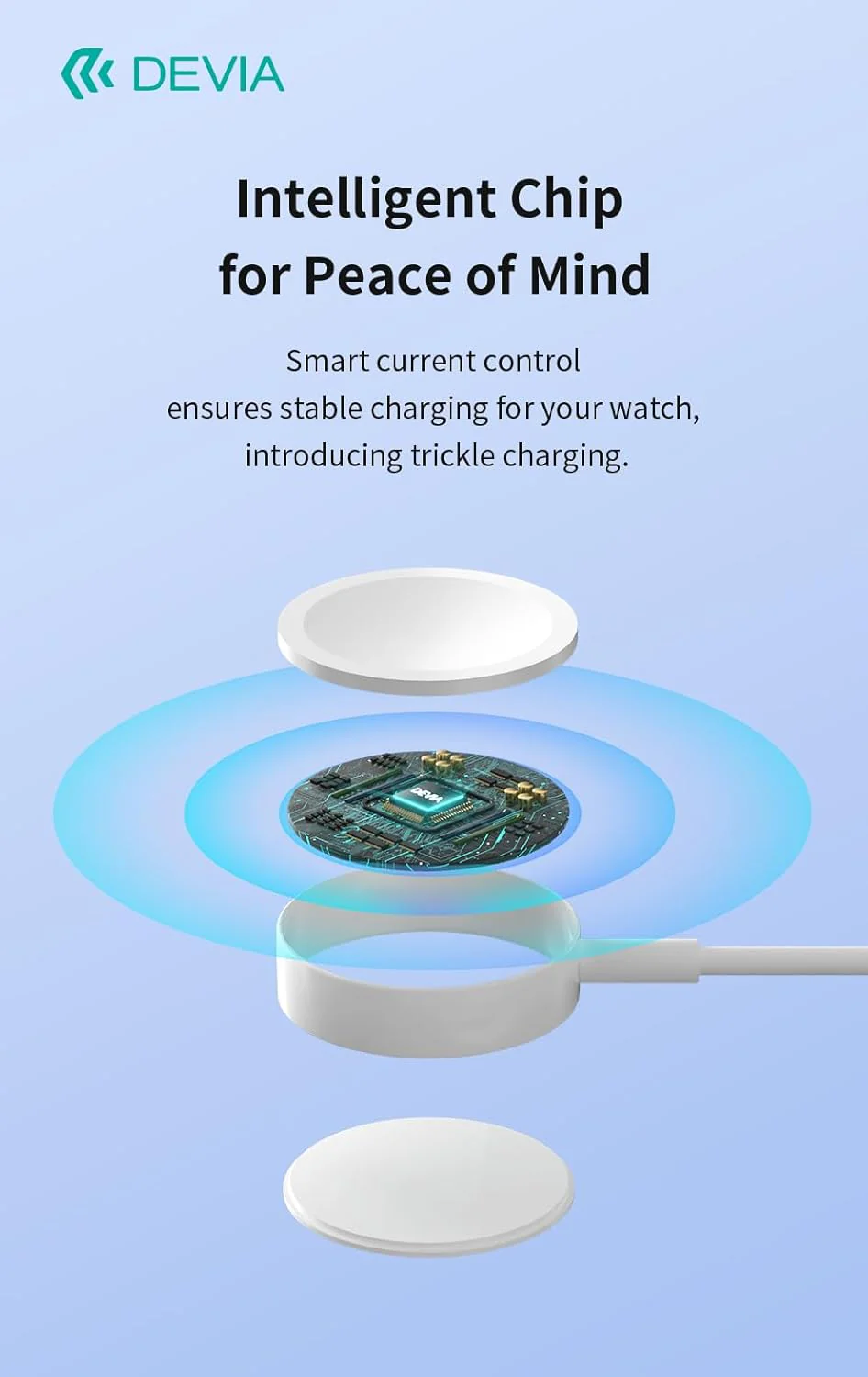 Devia Smart Series 3-in-1 Wireless Charger for Apple Watch - Image 3